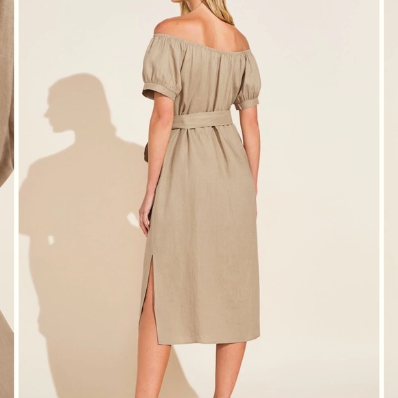 🌱 NWT Eberjey Linen Harper Dress 🌼 - Picture 2 of 8